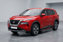 Nissan X-trail T33/Rogue 2022- Progi Boczné Maya Red (2 szt., Aluminium) zdjęcia 1