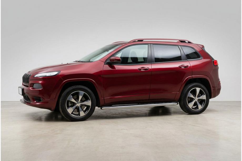 Jeep Cherokee KL 2013- Progi Boczné Maydos V1 (2 szt., Aluminium) Image