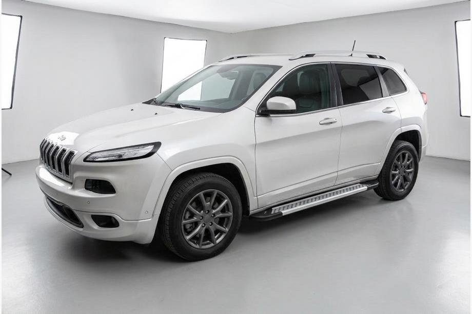 Jeep Cherokee KL 2013- Progi Boczné Vision New Grey (2 szt., Aluminium) Image