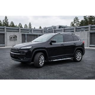 Progi Boczné Sunrise (2 szt., Aluminium) Jeep Cherokee KL 2013- zdjęcia 1