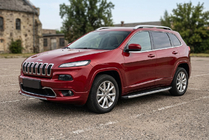 Jeep Cherokee KL 2013- Progi Boczné Fullmond (2 szt., Aluminium) zdjęcia 1