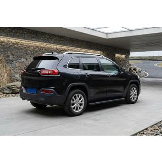Progi Boczné Allmond Black (2 szt., Aluminium) Jeep Cherokee KL 2013- zdjęcia 1