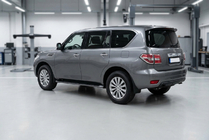Nissan Armada 2016-2024 Progi Boczne Bosphore Black (2 szt., Aluminium) zdjęcia 1