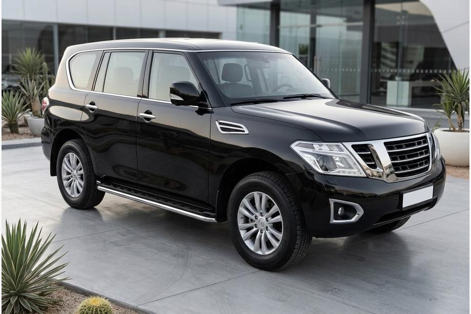 Nissan Armada 2016-2024 Progi Boczné Maydos V1 (2 szt., Aluminium) Image