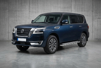 Nissan Armada 2016-2024 Progi Boczné Maydos V2 (2 szt., Aluminium) zdjęcia 1