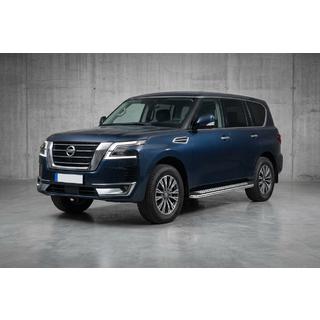 Progi Boczné Maydos V2 (2 szt., Aluminium) Nissan Armada 2016-2024 zdjęcia 1