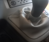 Renault Kangoo 2008–2020 Mieszek Zmiany Biegów Skórzany Szary zdjęcia 3