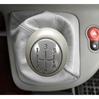 Mieszek Zmiany Biegów Skórzany Szary Renault Kangoo 2008–2020 zdjęcia 4