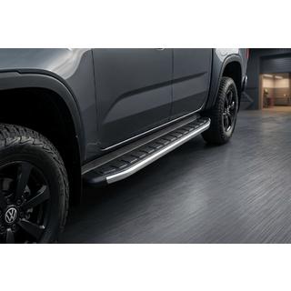 Progi Boczné Fullmond (2 szt., Aluminium) Volkswagen Amarok 2022- zdjęcia 1