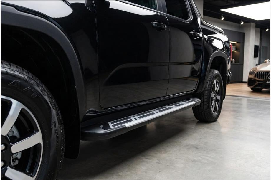 Volkswagen Amarok 2022- Progi Boczné Sunrise (2 szt., Aluminium) Image