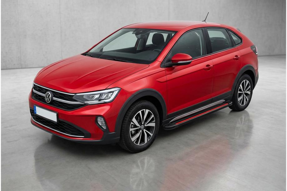 Volkswagen Taigo 2020- Progi Boczné Maya Red (2 szt., Aluminium) Image