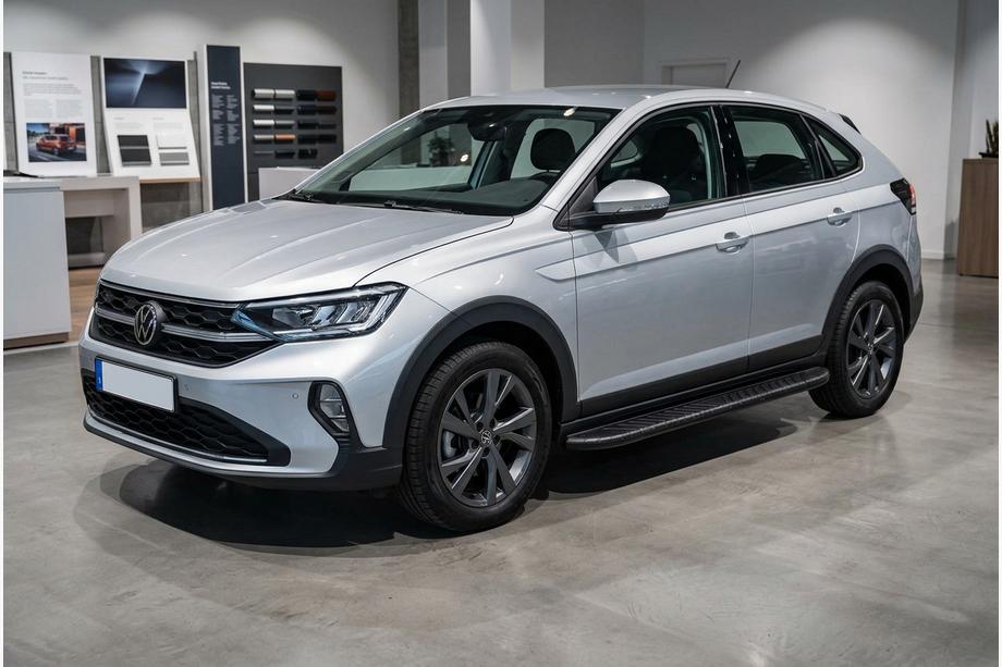 Volkswagen Taigo 2020- Progi Boczne Bosphore Black (2 szt., Aluminium) Zdjęcia 1