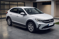 Volkswagen Taigo 2020- Progi Boczné Tayga Black (2 szt., Aluminium) zdjęcia 1
