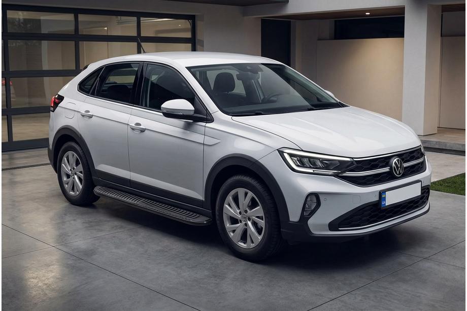 Volkswagen Taigo 2020- Progi Boczné Tayga Black (2 szt., Aluminium) Image