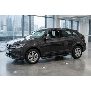 Progi Boczné Allmond Black (2 szt., Aluminium) Volkswagen Taigo 2020- zdjęcia 1