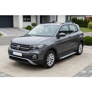 Progi boczne Allmond Grey (2 szt., aluminium) Volkswagen T-Cross 2019- zdjęcia 1