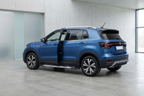 Volkswagen T-Cross 2019- Progi Boczné Sunrise (2 szt., Aluminium) zdjęcia 1