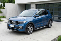 Volkswagen T-Cross 2019- Progi Boczné Vision New Black (2 szt., Aluminium) zdjęcia 1