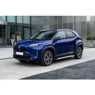 Progi Boczné Shining V1 (2 szt., Aluminium) Toyota Yaris/Yaris Cross (XP210) 2020- zdjęcia 1