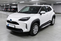 Toyota Yaris/Yaris Cross (XP210) 2020- Progi Boczne Line (2 szt., Aluminium) zdjęcia 1