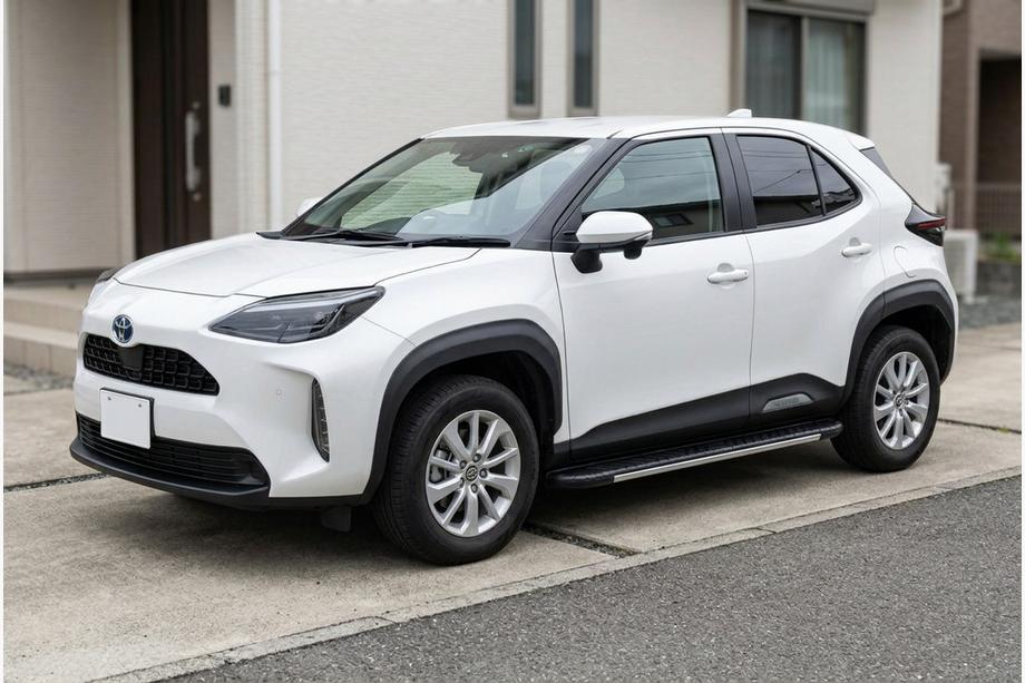 Toyota Yaris/Yaris Cross (XP210) 2020- Progi Boczné Bosphore Grey (2 szt., Aluminium) Image