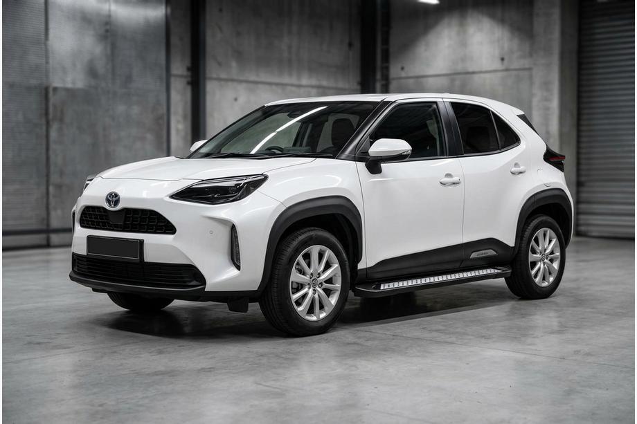 Toyota Yaris/Yaris Cross (XP210) 2020- Progi Boczné Vision New Black (2 szt., Aluminium) Image