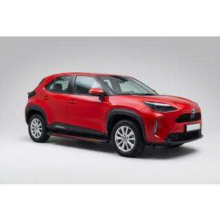 Progi Boczné Maya Red (2 szt., Aluminium) Toyota Yaris/Yaris Cross (XP210) 2020- zdjęcia 1