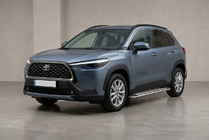 Toyota Corolla Cross 2020- Progi Boczné Maydos V2 (2 szt., Aluminium) zdjęcia 1