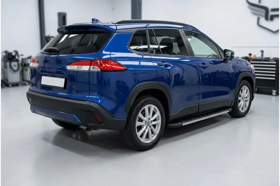 Toyota Corolla Cross 2020- Progi Boczné Duru (2 szt., Aluminium) Image