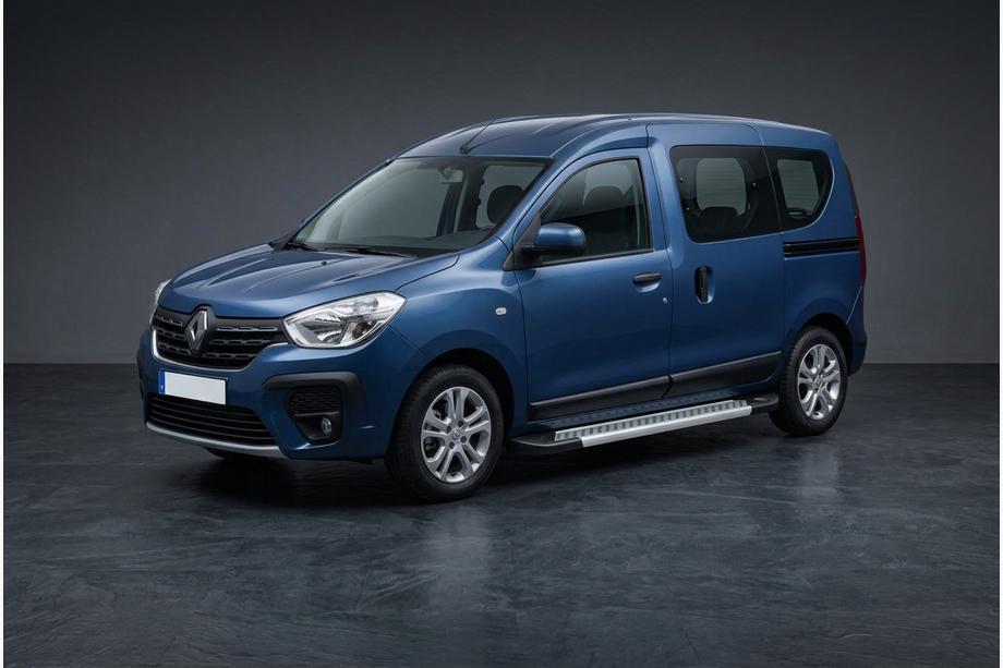 Renault Kangoo/Express 2021- Progi Boczné New Vision Grey (2 szt., Aluminium) Renault Express od 2021 Image