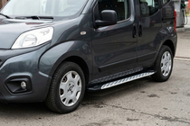 Peugeot Bipper 2008-2017 Progi Boczné Shining V1 (2 szt., Aluminium) zdjęcia 1