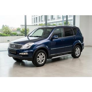 Progi Boczné Shining V1 (2 szt., Aluminium) SsangYong Rexton I 2001-2017 zdjęcia 1