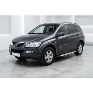 Progi Boczné Shining V1 (2 szt., Aluminium) SsangYong Kyron 2005-2014 zdjęcia 1