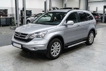 Honda CRV 2007-2011 Progi Boczné Shining V1 (2 szt., Aluminium) zdjęcia 1