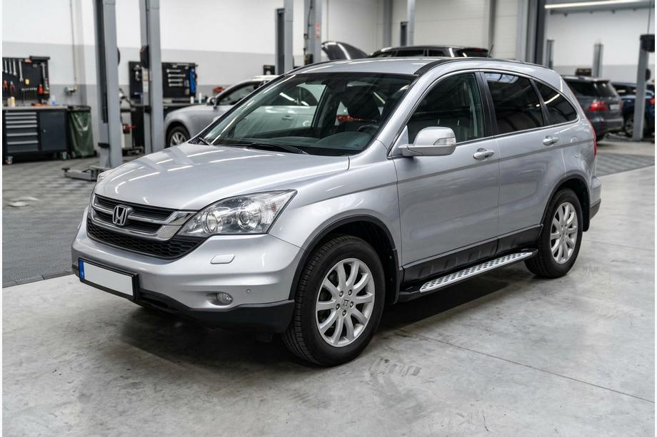 Honda CRV 2007-2011 Progi Boczné Shining V1 (2 szt., Aluminium) Image