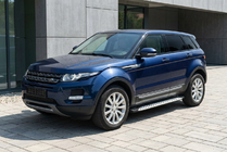 Range Rover Evoque 2012-2018 Progi Boczné Shining V1 (2 szt., Aluminium) zdjęcia 1