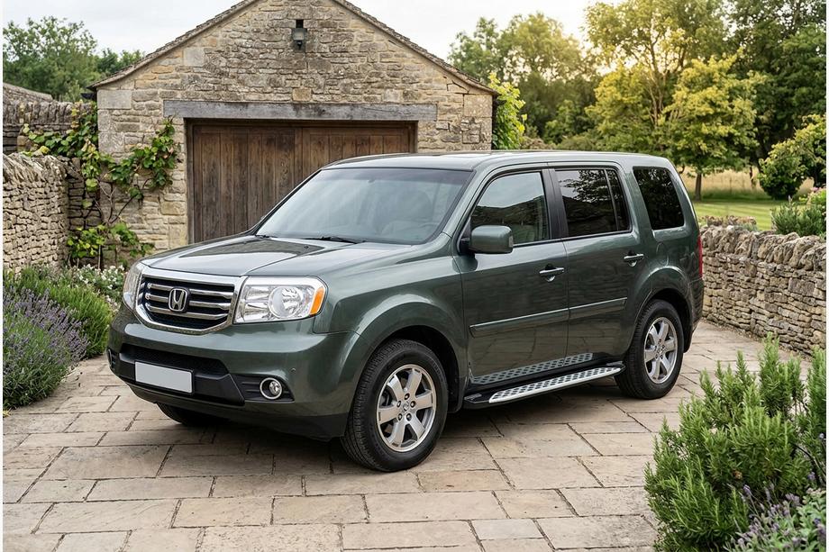 Honda Pilot 2008-2015 Progi Boczné Shining V1 (2 szt., Aluminium) Image