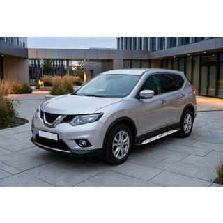Progi Boczné Shining V1 (2 szt., Aluminium) Nissan X-trail T32/Rogue 2014-2021 zdjęcia 1