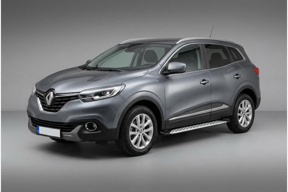 Renault Kadjar 2015-2022 Progi Boczné Shining V1 (2 szt., Aluminium) Image