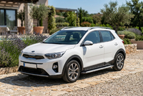 Kia Stonic 2017- Progi Boczné Shining V1 (2 szt., Aluminium) zdjęcia 1