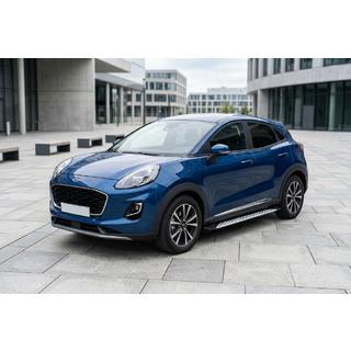 Progi Boczné Shining V1 (2 szt., Aluminium) Ford Puma 2019- zdjęcia 1