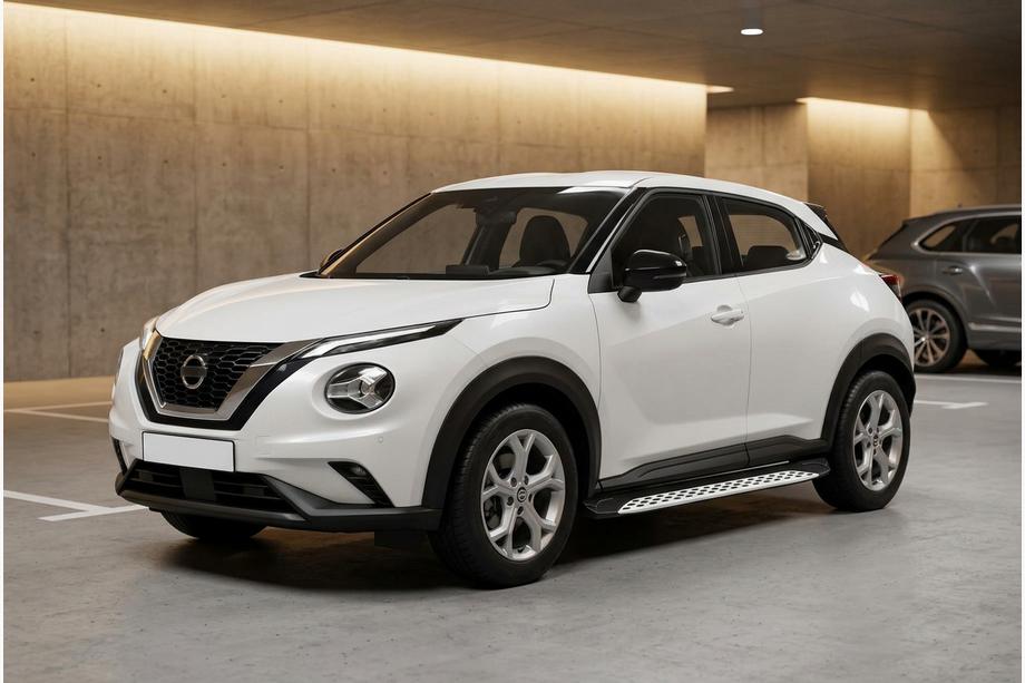 Nissan Juke 2020- Progi Boczné Shining V1 (2 szt., Aluminium) Image