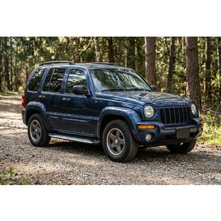 Progi Boczné Shining V1 (2 szt., Aluminium) Jeep Cherokee/Liberty 2002-2007 zdjęcia 1