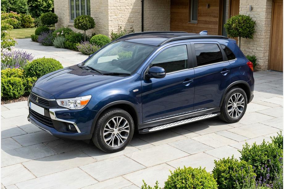Mitsubishi ASX 2010-2023 Progi Boczné Shining V1 (2 szt., Aluminium) Image