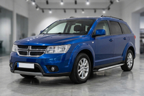 Dodge Journey 2008-2020 Progi Boczné Shining V1 (2 szt., Aluminium) zdjęcia 1