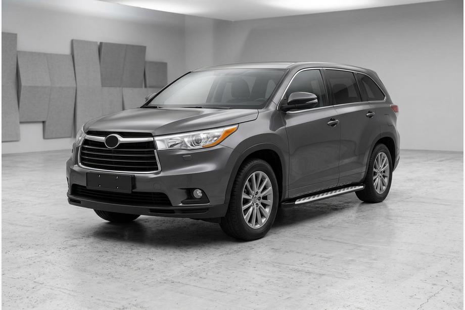 Toyota Highlander 2013-2019 Progi Boczné Shining V1 (2 szt., Aluminium) Image