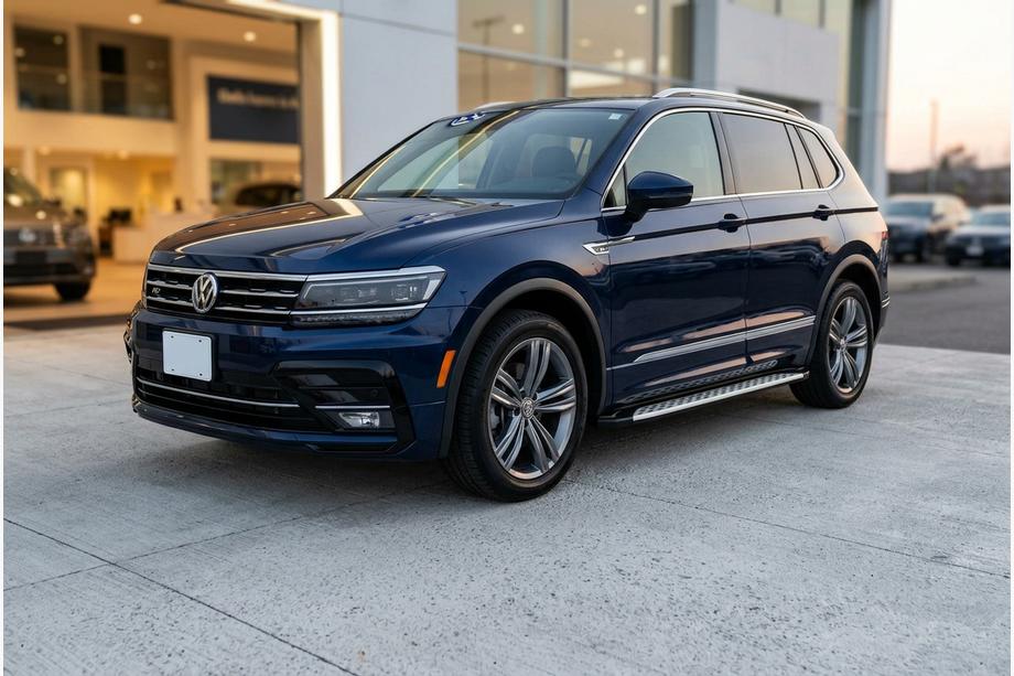 Volkswagen Tiguan 2016-2023 Progi Boczné Shining V1 (2 szt., Aluminium) Image