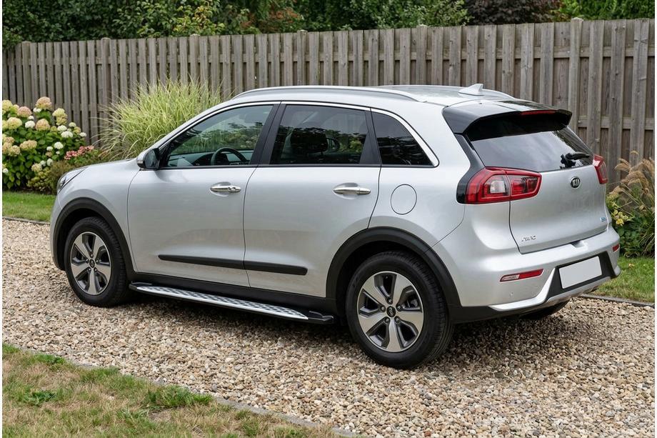 Kia Niro 2016–2021 Progi Boczné Shining V1 (2 szt., Aluminium) Image