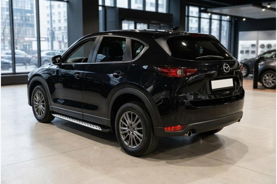 Mazda CX-5 2017–2025 Progi Boczné Shining V1 (2 szt., Aluminium) Image