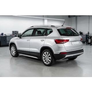 Progi Boczné Shining V1 (2 szt., Aluminium) Seat Ateca 2016- zdjęcia 1